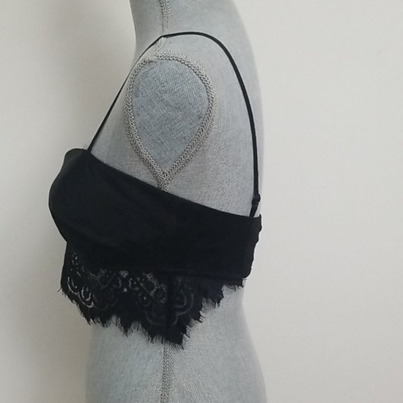 bebe bralette with lace - Picture 2 of 11